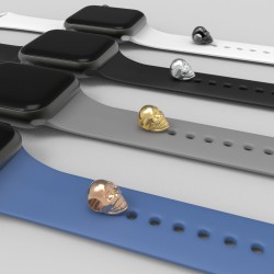 Watch Band Charms Watch Straps Decorative Accessory Compatible for Apple Watch series 7/SE/6/5/4/3 38/40/41/42/44/45mm  Watch Band Charms Watch Straps Decorative Accessory Compatible for Apple Watch series 7/SE/6/5/4/3 38/40/41/42/44/45mm