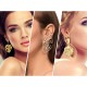 12 Pairs Geometric Earrings Exaggerated Statement Earrings Punk Stylish Sectored Twisted Earring Jewelry for Women and Girls