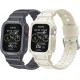 2 Pack Watch Band with Bumper Case Compatible for Apple Watch 45mm 44mm 42mm iWatch Series 8 7 6 5 SE 4 3 2 1 SE Strap, Men Sport Rugged Shockproof Military Replacement Wristband 2 Pack Watch Band with Bumper Case Compatible for Apple Watch 45mm 44mm 42mm iWatch Series 8 7 6 5 SE 4 3 2 1 SE Strap, Men Sport Rugged Shockproof Military Replacement Wristband