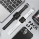 2 Pack Watch Band with Bumper Case Compatible for Apple Watch 45mm 44mm 42mm iWatch Series 8 7 6 5 SE 4 3 2 1 SE Strap, Men Sport Rugged Shockproof Military Replacement Wristband 2 Pack Watch Band with Bumper Case Compatible for Apple Watch 45mm 44mm 42mm iWatch Series 8 7 6 5 SE 4 3 2 1 SE Strap, Men Sport Rugged Shockproof Military Replacement Wristband
