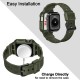 2 Pack Watch Band with Bumper Case Compatible for Apple Watch 45mm 44mm 42mm iWatch Series 8 7 6 5 SE 4 3 2 1 SE Strap, Men Sport Rugged Shockproof Military Replacement Wristband 2 Pack Watch Band with Bumper Case Compatible for Apple Watch 45mm 44mm 42mm iWatch Series 8 7 6 5 SE 4 3 2 1 SE Strap, Men Sport Rugged Shockproof Military Replacement Wristband