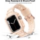 2 Pack Watch Band with Bumper Case Compatible for Apple Watch 45mm 44mm 42mm iWatch Series 8 7 6 5 SE 4 3 2 1 SE Strap, Men Sport Rugged Shockproof Military Replacement Wristband 2 Pack Watch Band with Bumper Case Compatible for Apple Watch 45mm 44mm 42mm iWatch Series 8 7 6 5 SE 4 3 2 1 SE Strap, Men Sport Rugged Shockproof Military Replacement Wristband