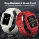 2 Pack Watch Band with Bumper Case Compatible for Apple Watch 45mm 44mm 42mm iWatch Series 8 7 6 5 SE 4 3 2 1 SE Strap, Men Sport Rugged Shockproof Military Replacement Wristband 2 Pack Watch Band with Bumper Case Compatible for Apple Watch 45mm 44mm 42mm iWatch Series 8 7 6 5 SE 4 3 2 1 SE Strap, Men Sport Rugged Shockproof Military Replacement Wristband