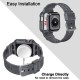 2 Pack Watch Band with Bumper Case Compatible for Apple Watch 45mm 44mm 42mm iWatch Series 8 7 6 5 SE 4 3 2 1 SE Strap, Men Sport Rugged Shockproof Military Replacement Wristband 2 Pack Watch Band with Bumper Case Compatible for Apple Watch 45mm 44mm 42mm iWatch Series 8 7 6 5 SE 4 3 2 1 SE Strap, Men Sport Rugged Shockproof Military Replacement Wristband
