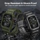 2 Pack Watch Band with Bumper Case Compatible for Apple Watch 45mm 44mm 42mm iWatch Series 8 7 6 5 SE 4 3 2 1 SE Strap, Men Sport Rugged Shockproof Military Replacement Wristband 2 Pack Watch Band with Bumper Case Compatible for Apple Watch 45mm 44mm 42mm iWatch Series 8 7 6 5 SE 4 3 2 1 SE Strap, Men Sport Rugged Shockproof Military Replacement Wristband