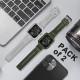 2 Pack Watch Band with Bumper Case Compatible for Apple Watch 45mm 44mm 42mm iWatch Series 8 7 6 5 SE 4 3 2 1 SE Strap, Men Sport Rugged Shockproof Military Replacement Wristband 2 Pack Watch Band with Bumper Case Compatible for Apple Watch 45mm 44mm 42mm iWatch Series 8 7 6 5 SE 4 3 2 1 SE Strap, Men Sport Rugged Shockproof Military Replacement Wristband