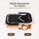 2 in 1 Waterproof Bling Case Compatible for Apple Watch Ultra Series 8 7 6 5 4 SE with Tempered Glass Screen Protector, Women Glitter Diamond Rhinestone Bumper 360 Protective Hard PC Cover for iWatch