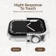 2 in 1 Waterproof Bling Case Compatible for Apple Watch Ultra Series 8 7 6 5 4 SE with Tempered Glass Screen Protector, Women Glitter Diamond Rhinestone Bumper 360 Protective Hard PC Cover for iWatch