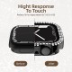 2 in 1 Waterproof Bling Case Compatible for Apple Watch Ultra Series 8 7 6 5 4 SE with Tempered Glass Screen Protector, Women Glitter Diamond Rhinestone Bumper 360 Protective Hard PC Cover for iWatch