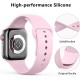 3 PACK Bands Compatible with Apple Watch Band 41mm 40mm 38mm 42mm 44mm 45mm, Sport Band Silicone Wristbands Straps Replacement for iWatch Series 8 7 6 5 4 3 SE Men Women 3 PACK Bands Compatible with Apple Watch Band 41mm 40mm 38mm 42mm 44mm 45mm, Sport Band Silicone Wristbands Straps Replacement for iWatch Series 8 7 6 5 4 3 SE Men Women