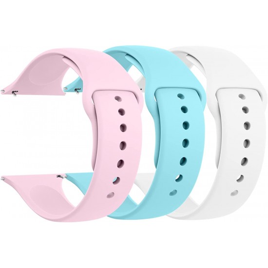 3 PACK Bands Compatible with Apple Watch Band 41mm 40mm 38mm 42mm 44mm 45mm, Sport Band Silicone Wristbands Straps Replacement for iWatch Series 8 7 6 5 4 3 SE Men Women 3 PACK Bands Compatible with Apple Watch Band 41mm 40mm 38mm 42mm 44mm 45mm, Sport Band Silicone Wristbands Straps Replacement for iWatch Series 8 7 6 5 4 3 SE Men Women