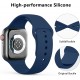 3 PACK Bands Compatible with Apple Watch Band 41mm 40mm 38mm 42mm 44mm 45mm, Sport Band Silicone Wristbands Straps Replacement for iWatch Series 8 7 6 5 4 3 SE Men Women 3 PACK Bands Compatible with Apple Watch Band 41mm 40mm 38mm 42mm 44mm 45mm, Sport Band Silicone Wristbands Straps Replacement for iWatch Series 8 7 6 5 4 3 SE Men Women