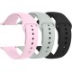 3 PACK Bands Compatible with Apple Watch Band 41mm 40mm 38mm 42mm 44mm 45mm, Sport Band Silicone Wristbands Straps Replacement for iWatch Series 8 7 6 5 4 3 SE Men Women 3 PACK Bands Compatible with Apple Watch Band 41mm 40mm 38mm 42mm 44mm 45mm, Sport Band Silicone Wristbands Straps Replacement for iWatch Series 8 7 6 5 4 3 SE Men Women