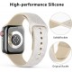 3 PACK Bands Compatible with Apple Watch Band 41mm 40mm 38mm 42mm 44mm 45mm, Sport Band Silicone Wristbands Straps Replacement for iWatch Series 8 7 6 5 4 3 SE Men Women 3 PACK Bands Compatible with Apple Watch Band 41mm 40mm 38mm 42mm 44mm 45mm, Sport Band Silicone Wristbands Straps Replacement for iWatch Series 8 7 6 5 4 3 SE Men Women