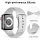 3 PACK Bands Compatible with Apple Watch Band 41mm 40mm 38mm 42mm 44mm 45mm, Sport Band Silicone Wristbands Straps Replacement for iWatch Series 8 7 6 5 4 3 SE Men Women 3 PACK Bands Compatible with Apple Watch Band 41mm 40mm 38mm 42mm 44mm 45mm, Sport Band Silicone Wristbands Straps Replacement for iWatch Series 8 7 6 5 4 3 SE Men Women