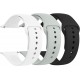 3 PACK Bands Compatible with Apple Watch Band 41mm 40mm 38mm 42mm 44mm 45mm, Sport Band Silicone Wristbands Straps Replacement for iWatch Series 8 7 6 5 4 3 SE Men Women 3 PACK Bands Compatible with Apple Watch Band 41mm 40mm 38mm 42mm 44mm 45mm, Sport Band Silicone Wristbands Straps Replacement for iWatch Series 8 7 6 5 4 3 SE Men Women
