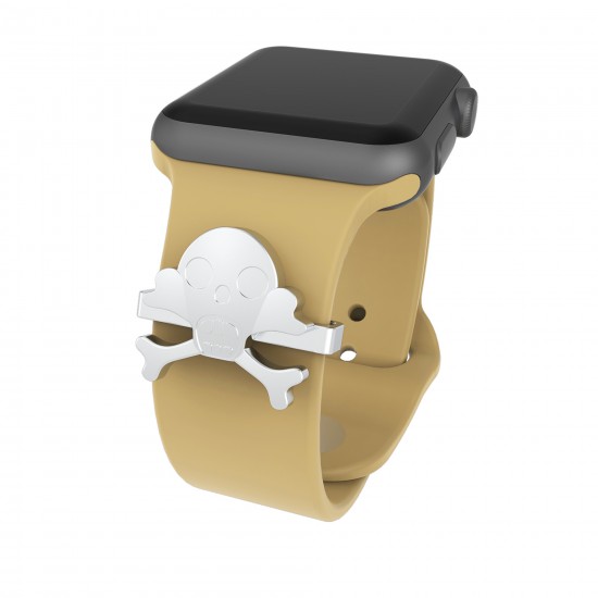 Sport Watch Band Charms Watch Straps Decorative For Apple Watch Band Accessory Watch Band Ring Loops-Skull Shape Sport Watch Band Charms Watch Straps Decorative For Apple Watch Band Accessory Watch Band Ring Loops-Skull Shape