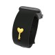 Smart Watch Band Charms For Apple Watch Straps Accessory Band Decorative Stud Charms Sport Silicone Band Charms-Heart Key Shape