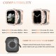 4 Pack Watch Bumper Bling Case for Apple Watch Series 8 7 6 5 4 SE 3 2 1, Women Glitter Diamond Rhinestone Protector Cover for iWatch Accessories 4 Pack Watch Bumper Bling Case for Apple Watch Series 8 7 6 5 4 SE 3 2 1, Women Glitter Diamond Rhinestone Protector Cover for iWatch Accessories