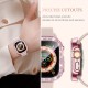 4 Pack Watch Bumper Bling Case for Apple Watch Series 8 7 6 5 4 SE 3 2 1, Women Glitter Diamond Rhinestone Protector Cover for iWatch Accessories 4 Pack Watch Bumper Bling Case for Apple Watch Series 8 7 6 5 4 SE 3 2 1, Women Glitter Diamond Rhinestone Protector Cover for iWatch Accessories