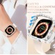 4 Pack Watch Bumper Bling Case for Apple Watch Series 8 7 6 5 4 SE 3 2 1, Women Glitter Diamond Rhinestone Protector Cover for iWatch Accessories 4 Pack Watch Bumper Bling Case for Apple Watch Series 8 7 6 5 4 SE 3 2 1, Women Glitter Diamond Rhinestone Protector Cover for iWatch Accessories