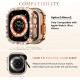 4 Pack Watch Bumper Bling Case for Apple Watch Series 8 7 6 5 4 SE 3 2 1, Women Glitter Diamond Rhinestone Protector Cover for iWatch Accessories 4 Pack Watch Bumper Bling Case for Apple Watch Series 8 7 6 5 4 SE 3 2 1, Women Glitter Diamond Rhinestone Protector Cover for iWatch Accessories
