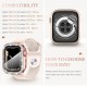 4 Pack Watch Bumper Bling Case for Apple Watch Series 8 7 6 5 4 SE 3 2 1, Women Glitter Diamond Rhinestone Protector Cover for iWatch Accessories 4 Pack Watch Bumper Bling Case for Apple Watch Series 8 7 6 5 4 SE 3 2 1, Women Glitter Diamond Rhinestone Protector Cover for iWatch Accessories