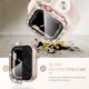 4 Pack Watch Bumper Bling Case for Apple Watch Series 8 7 6 5 4 SE 3 2 1, Women Glitter Diamond Rhinestone Protector Cover for iWatch Accessories 4 Pack Watch Bumper Bling Case for Apple Watch Series 8 7 6 5 4 SE 3 2 1, Women Glitter Diamond Rhinestone Protector Cover for iWatch Accessories
