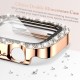 4 Pack Watch Bumper Bling Case for Apple Watch Series 8 7 6 5 4 SE 3 2 1, Women Glitter Diamond Rhinestone Protector Cover for iWatch Accessories 4 Pack Watch Bumper Bling Case for Apple Watch Series 8 7 6 5 4 SE 3 2 1, Women Glitter Diamond Rhinestone Protector Cover for iWatch Accessories