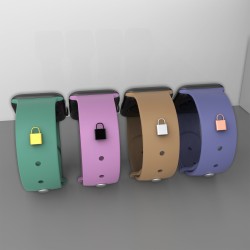 Lock Shape Stud Watch Band Charms For Fitbit Band Accessory Watch Straps Decorative Sport Silicone Band Charms 38mm 40mm 42mm 44mm Lock Shape Stud Watch Band Charms For Fitbit Band Accessory Watch Straps Decorative Sport Silicone Band Charms 38mm 40mm 42mm 44mm