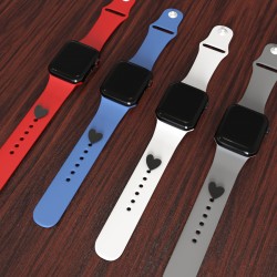 Callancity Christmas Watch Band Decorative Stud Straps Accessory Holiday Gift Compatible for Apple Watch Series 7/SE/6/5/4/3   38/40/ 41/42/44/45mm  Callancity Christmas Watch Band Decorative Stud Straps Accessory Holiday Gift Compatible for Apple Watch Series 7/SE/6/5/4/3   38/40/ 41/42/44/45mm