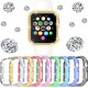 8pcs/set Watch Case Compatible with Apple Watch Series 6/5/4/SE Bling Diamond Bumper with Rhinestones Cover Watch Protector Plated Hard Frame Accessories for Women Girls 8pcs/set Watch Case Compatible with Apple Watch Series 6/5/4/SE Bling Diamond Bumper with Rhinestones Cover Watch Protector Plated Hard Frame Accessories for Women Girls