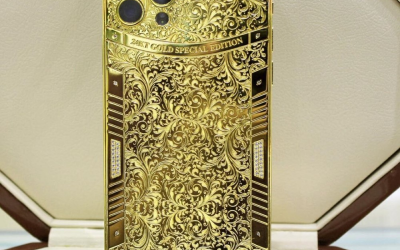 What we can do for customized gold iphone housing