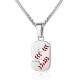 Baseball Number Necklace for Boy Athletes Jersey Number Necklace Stainless Steel Chain Baseball Charm Pendant Personalized Baseball Gift for Men