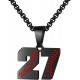 Baseball Number Necklace for Boy Athletes Jersey Number Necklace Stainless Steel Chain Baseball Charm Pendant Personalized Baseball Gift for Men