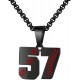 Baseball Number Necklace for Boy Athletes Jersey Number Necklace Stainless Steel Chain Baseball Charm Pendant Personalized Baseball Gift for Men