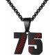 Baseball Number Necklace for Boy Athletes Jersey Number Necklace Stainless Steel Chain Baseball Charm Pendant Personalized Baseball Gift for Men