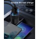 USB C Car Charger, USB Type C Fast Power Charging Block Dual Port USB A & USBC Plug Cargador Carro Lighter Adapter for iPhone, iPad, Samsung Galaxy, LG, Google Pixel, Moto, USB-C Port USB C Car Charger, USB Type C Fast Power Charging Block Dual Port USB A & USBC Plug Cargador Carro Lighter Adapter for iPhone, iPad, Samsung Galaxy, LG, Google Pixel, Moto, USB-C Port