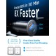 USB C Car Charger 48W iPhone Car Charger Adapter Mini Metal USB Car Charger Port PD30W&QC3.0 Car Phone Charger Fast Charging for iPhone 14 Pro Max Plus 13 12 Samsung S23/22/21 Pixel