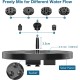 2.5W Solar Bird Bath Fountain Pump Solar Fountain Pump for Bird Bath with 6 Nozzles, 6.7 2.5W Solar Bird Bath Fountain Pump Solar Fountain Pump for Bird Bath with 6 Nozzles, 6.7