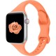 Bands with Apple Watch 38mm 40mm 41mm 42mm 44mm 45mm 49mm, Slim Thin Narrow Replacement Silicone Sport Strap Wristbands for iWatch Series Ultra 8/7/6/5/4/3/2/1 SE Women Men