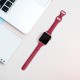 Bands with Apple Watch 38mm 40mm 41mm 42mm 44mm 45mm 49mm, Slim Thin Narrow Replacement Silicone Sport Strap Wristbands for iWatch Series Ultra 8/7/6/5/4/3/2/1 SE Women Men