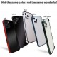 Aluminum Frame Metal Bumper Frame Slim Hard Case Cover for iPhone14 13 12 11 Series, Metal Frame Armor with Soft Inner Bumper, Raised Edge Protection