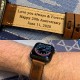 Personalized Watch Bands for Men Custom Handmade Leather Band for Apple Watch Series Ultra 8 7 6 5 4 3 2 1