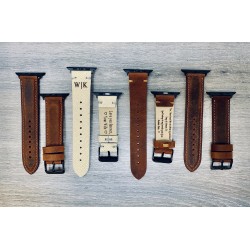 Personalized Watch Bands for Men Custom Handmade Leather Band for Apple Watch Series Ultra 8 7 6 5 4 3 2 1 Personalized Watch Bands for Men Custom Handmade Leather Band for Apple Watch Series Ultra 8 7 6 5 4 3 2 1