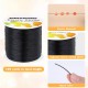 Black Elastic String for Jewelry Making,Bracelet, Necklaces, Jewelry Making and Beading Supplies