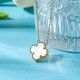 Lucky Clover Necklace for Women Girls Fashion Cute Adjustable Hypoallergenicity Necklace Pendant Jewelry Gifts for Women Girls