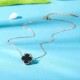 Lucky Clover Necklace for Women Girls Fashion Cute Adjustable Hypoallergenicity Necklace Pendant Jewelry Gifts for Women Girls