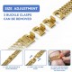 Watch Strap for Apple Watch Ultra Series 8 7 6 5 4 3 2 1 45mm 44mm 42mm 41mm 40mm 38mm 49mm Women's Metal Linked Watch Band Steel Chain iWatch Gold Bracelet