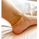 Ankle Bracelets for Women Waterproof Cuban Link Anklets Set Layered Anklet Bracelets for Women Jewelry Gift